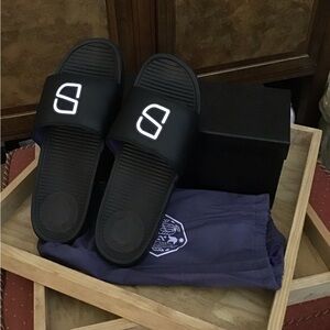 Sandalboyz Slides Sandals, NIB, Size 9